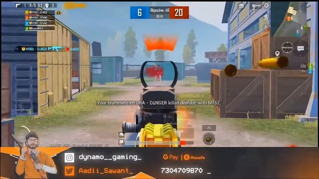 😱😱Dynamo Bot Prank in TDM with his Team HYDRA and this happens😱😱 | ft. dynamo , danger ||