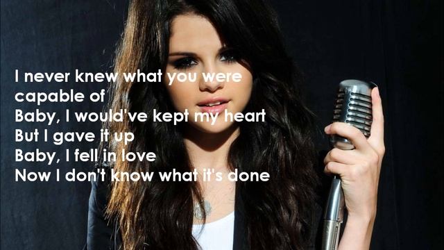 selena gomez - middle of nowhere (lyrics)