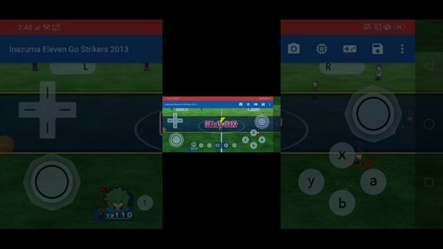 how to play inazuma eleven go strikers 2013 for Android dolphin emulator