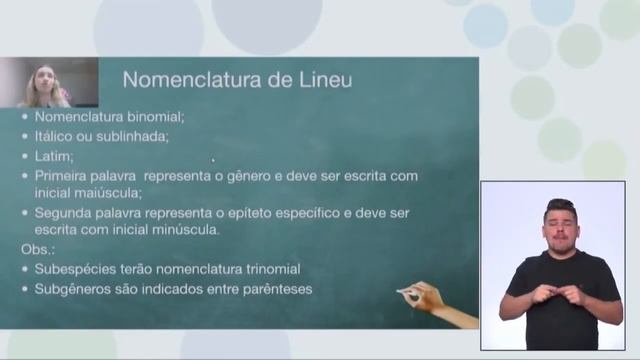 19/02/21 - EJA EM 3º termo - Biologia - Taxonomia