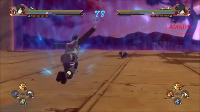 Sai vs Uchiha Sasuke | Naruto Shippuden Ultimate Ninja Storm 4