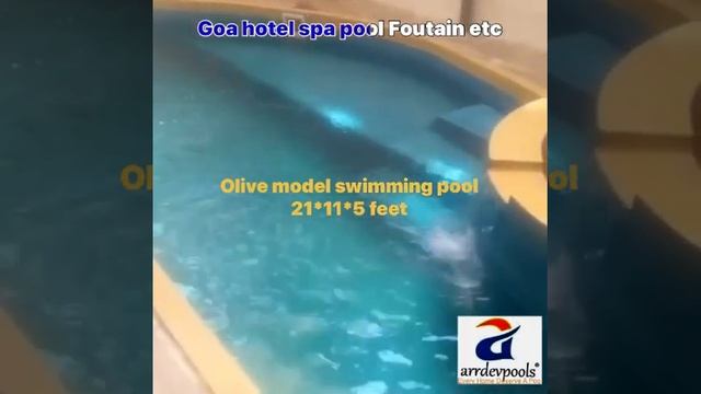 Olive swimming pool