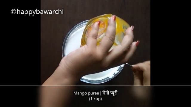 Mango Ice Cream | Ice Cream at Home | 3- Ingredient Recipe | Homemade Ice Cream | Mango Desserts