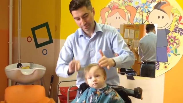 How Do i cut toddler boy Hair. First ever kids haircut at 11 months age.