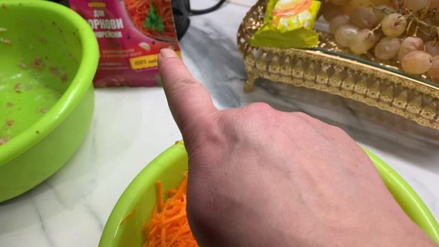 Идея ужина: вкусные ГРЕЧАНИКИ и морковь по  Корейски!