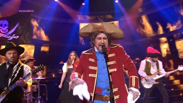 El Monaguillo Imita A Joaquín Sabina En 'La Del Pirata Cojo' - Tu Cara Me Suena