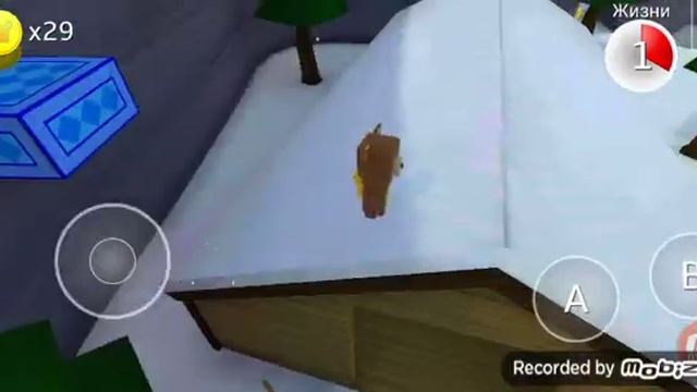 Открываем новую лакацию снежная долина в игре Super Bear Adventure
