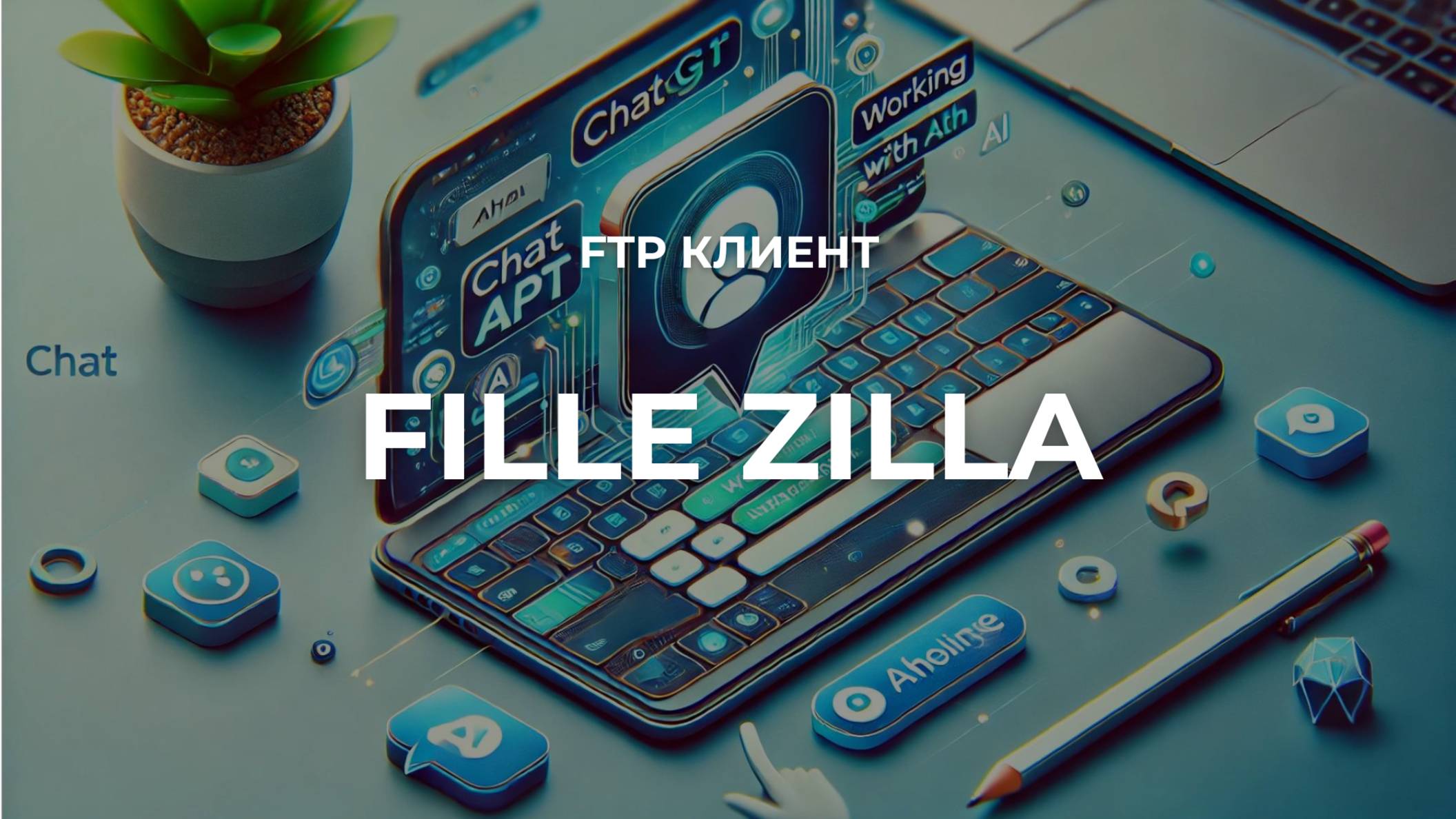 Fille Zilla - связь компьютера в хостингом