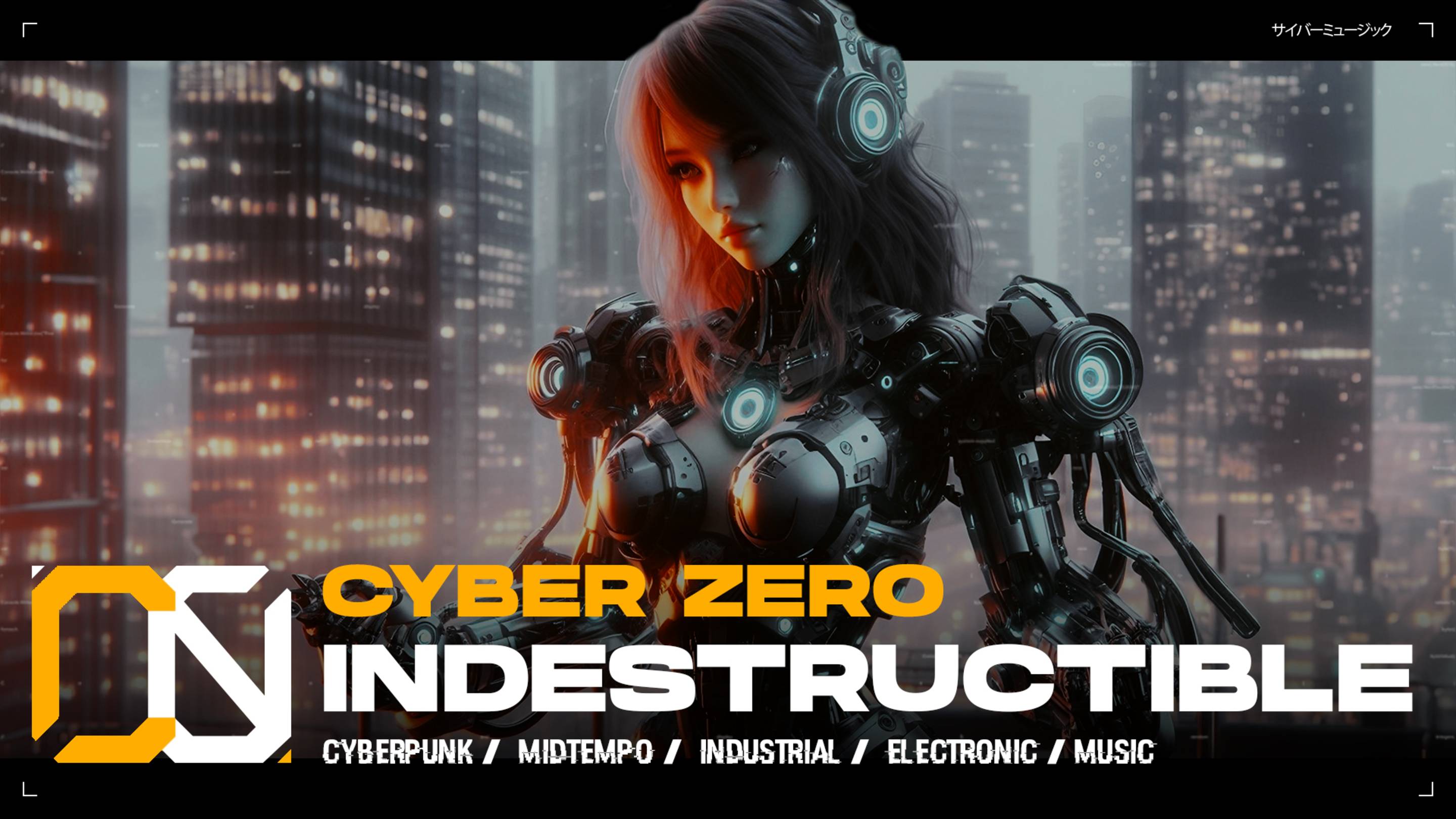 Cyber Zero - Indestructible [ Cyberpunk \ Midtempo \ Industrial ] Music | Киберпанк музыка