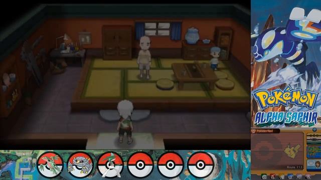 Der entführte Professor Kosmo #26 Pokemon Alpha Saphir