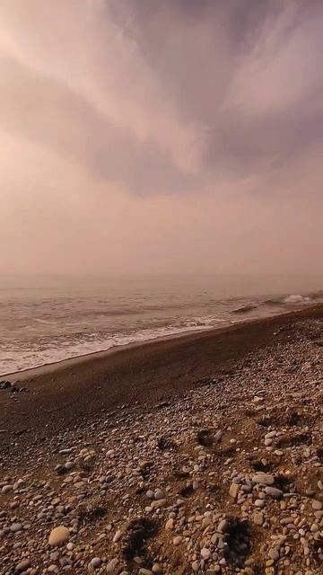 Крым, Судак. Туман окутал море в Морском. #крым #море  #судак #морское #туман