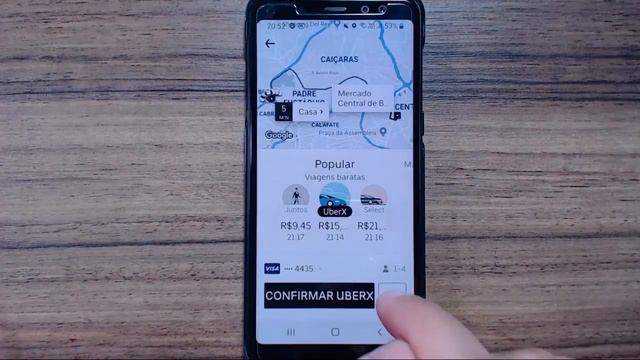 COMO PEDIR UM UBER