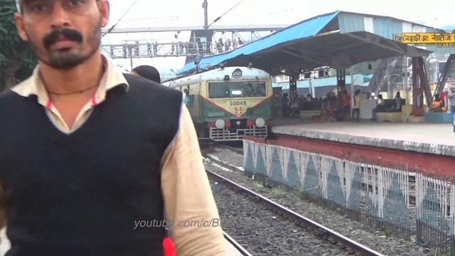 Sealdah-Gede Local (EMU || ER || Eastern Railway) Departing Naihati Jn Railway Station