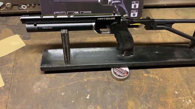 Artemis pp700sa 16inch barrel out of the box. On the bench missing parts?