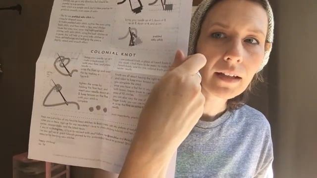 What’s Inside a Cozy Blue Handmade Embroidery Kit?
