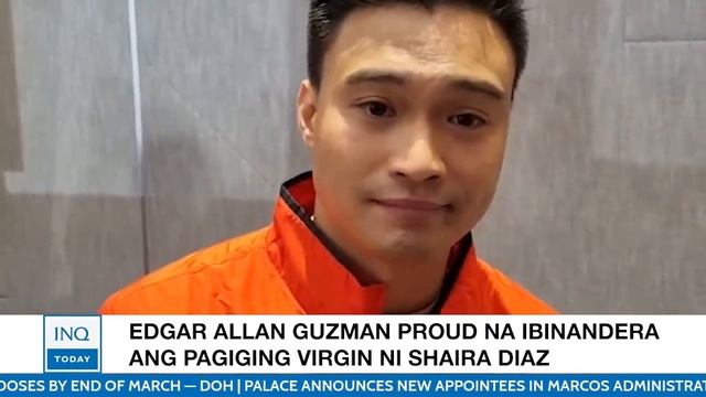 Edgar Allan Guzman proud na ibinandera ang pagiging virgin ni Shaira Diaz