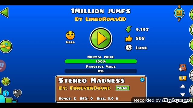 самая лёгкое достижение в Geometry Dash