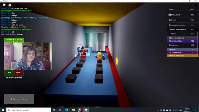 I Meet My Fans  On Roblox On A Game Calld Scp