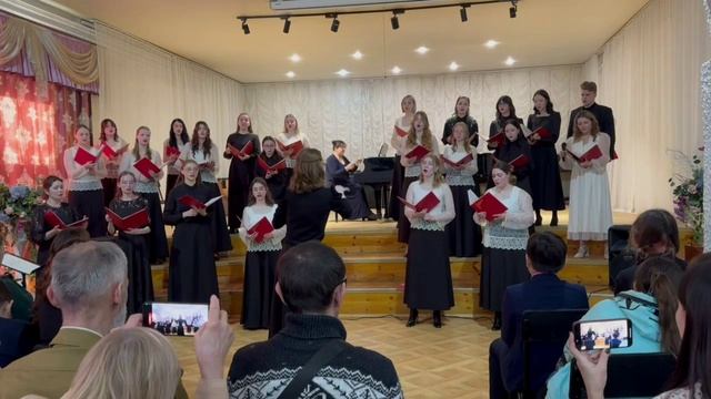 В. Главач "Благовест", поет хор студентов "ЗабКУИ"