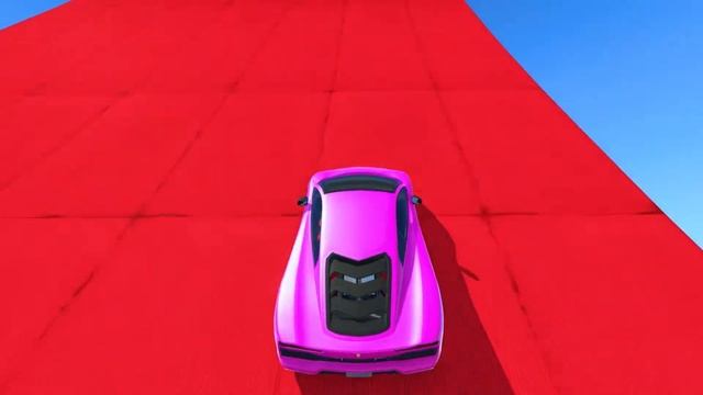 GTA V Epic New Stunt Race For Car Racing Challenge by Trevor and Shark spider-man