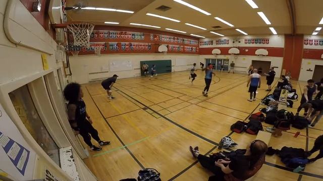Dodgeball Toronto Aurora vs Lunar Thursday Inter/Comp Spring 2019 Week 4