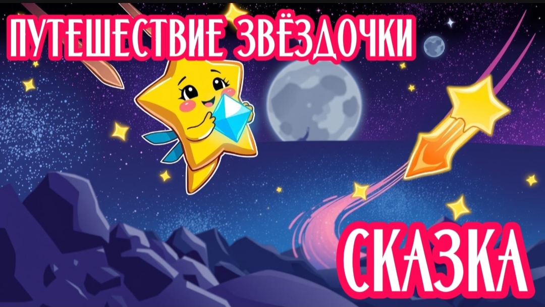 ДЕТСКАЯ СКАЗКА | ПУТЕШЕСТВИЕ ЗВЁЗДОЧКИ | СКАЗКА ДЛЯ ДЕТЕЙ