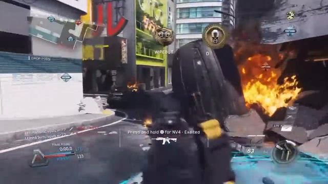 First throwing knife kill IW Beta