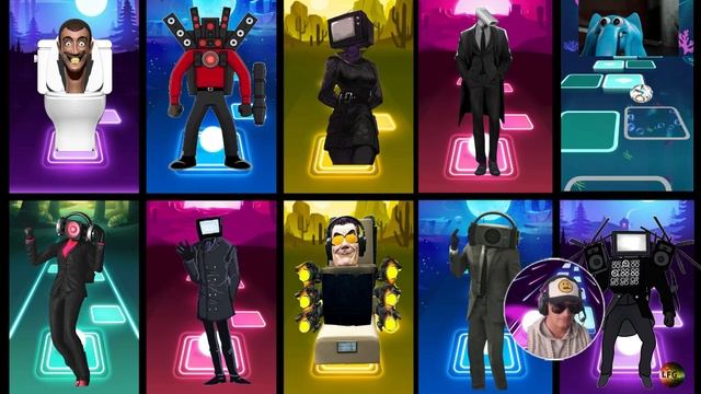 Skibidi Toilet Songs 🎶 All Video Megamix Skibidi Toilet 🆚 Titan Speakerman 🆚 TV Woman 🆚 Cameraman