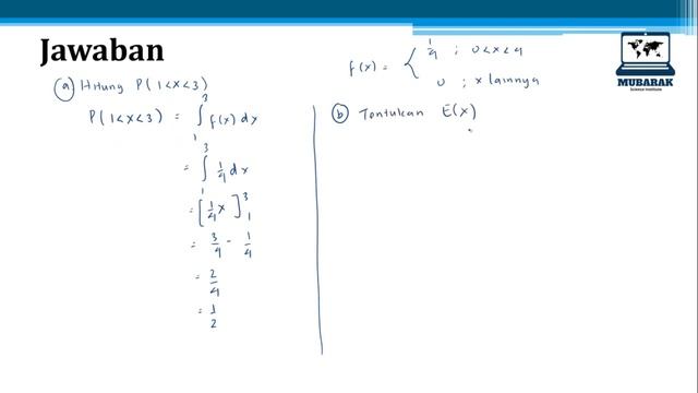 STATISTIKA MATEMATIKA (12) : LATIHAN DISTRIBUSI SERAGAM