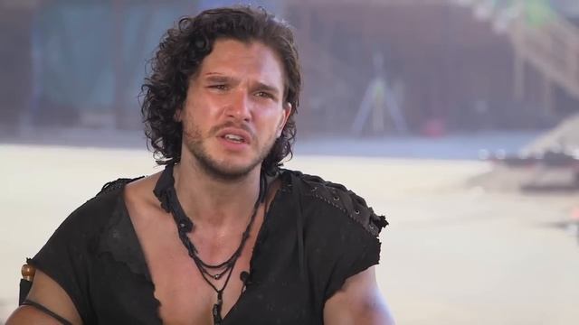 Pompeii: Kit Harington "Milo" On Set Movie Interview | ScreenSlam