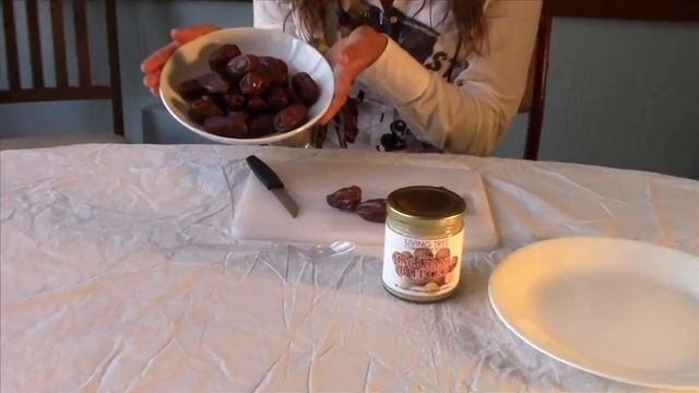 Alive Macadamia Butter on Medjool Dates! Why Not?