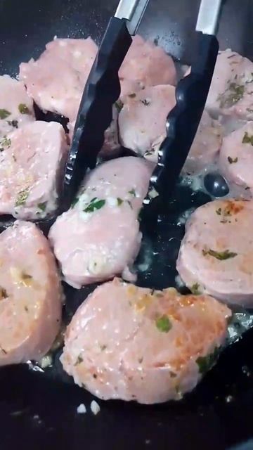 Mignon suíno com alho poró!