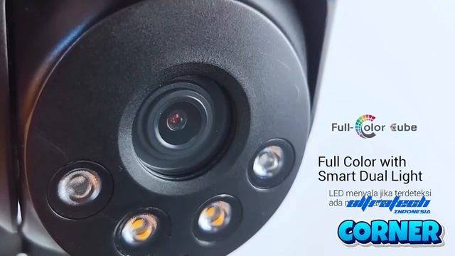 DAHUA SD2A PT Network Full-Color Cube Series | 2MP dan 5MP | Active Deterrence with Lights & Siren