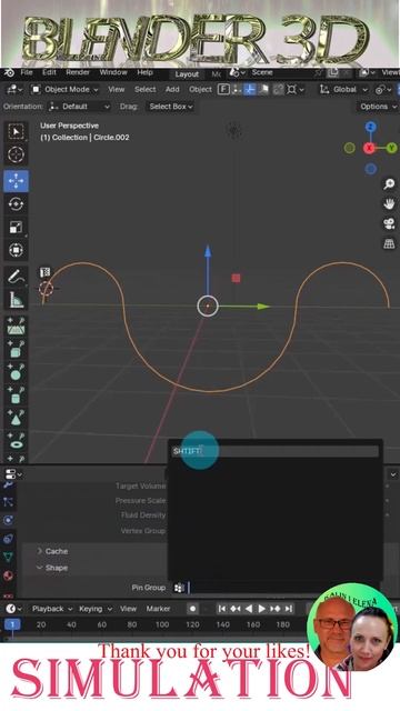 Simulation 01 #blender#tutorial #addons