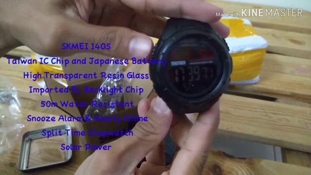 Unboxing SKMEI watch