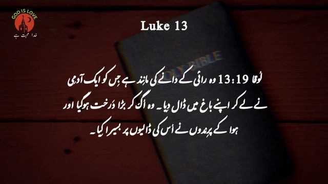 Luke Chapter 13 | Bible study urdu hindi | bible reading online | لوقا | latest masih geet