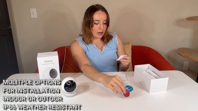 NOORIO Spotlight Cam | Battery Operated Security Camera | Easiest To Install Home Security Camera
