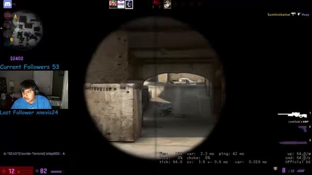 CSGO: PP-Bizon Strat and a fucking Smurf