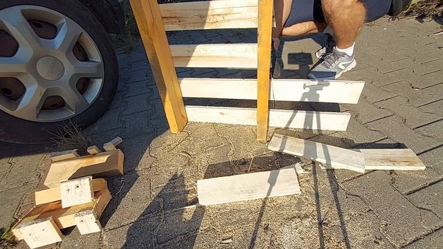 Idzie jak dzik! Lisica Parkside PSSA 20-LI A1 vs palety /436