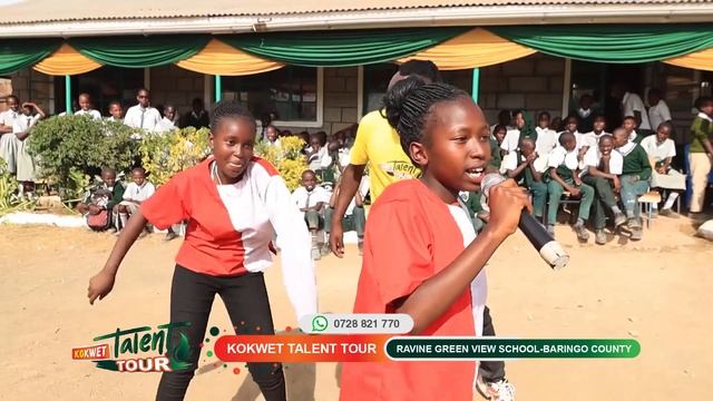 Mishan Olive Sings her Own Song - Yesu Nakupenda - Ravine Green View Shool