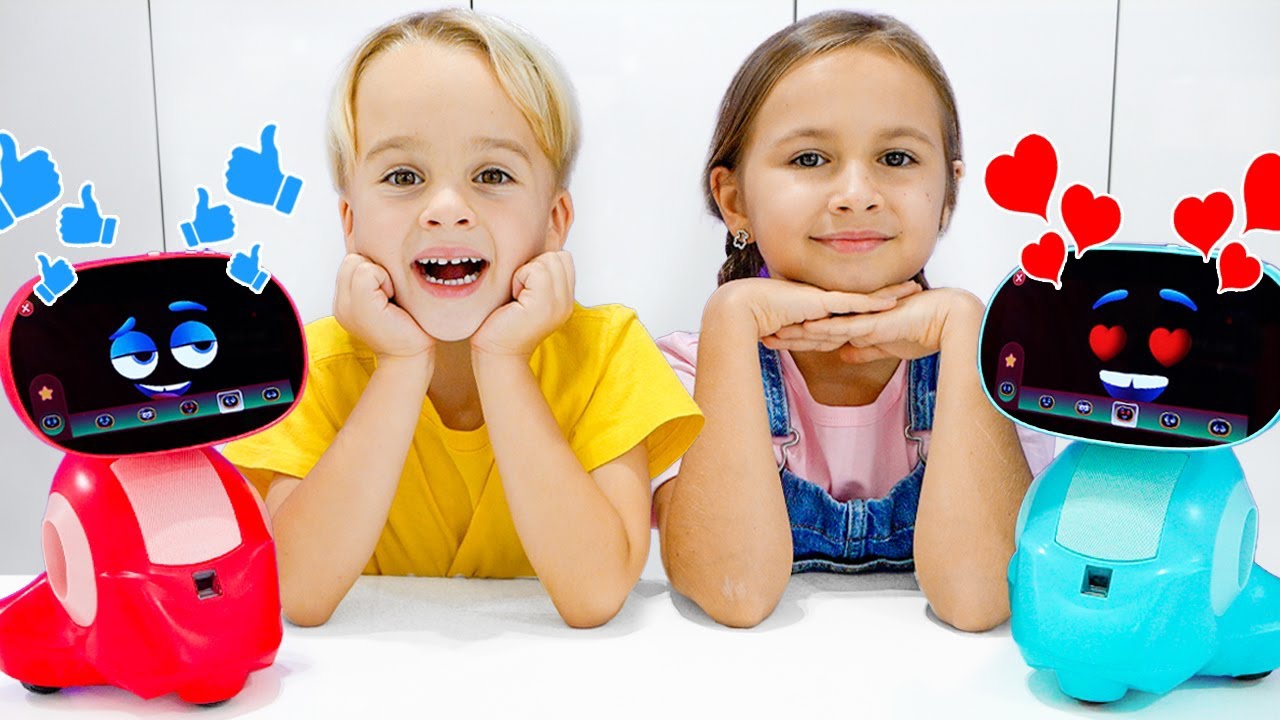 Влад и Никита. Удивительное приключение Влада и Ники! Самые умные в мире роботы!