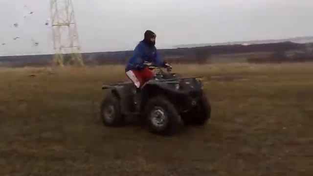 Bączki na Grizzly 400