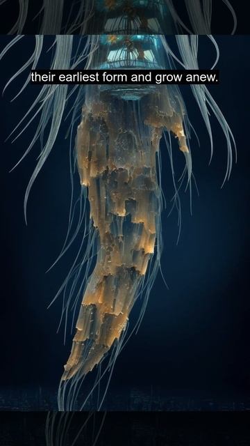 The Immortal Jellyfish #shorts #youtubeshorts