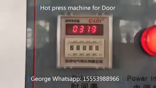 2 3 5 layers 120 tons Hot press machine for door laminate Veneer