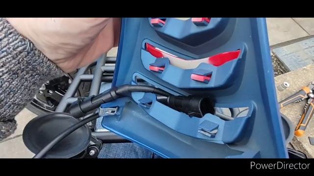 Vespa GTS 300 spotlight fitting