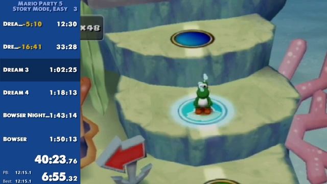 Mario Party 5 Story Mode - Easy Speedrun in 1:20:21