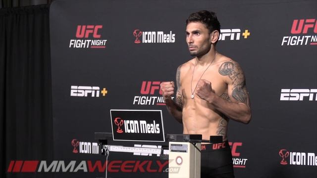 UFC Vegas 93 Weigh-Ins: Perez vs Taira