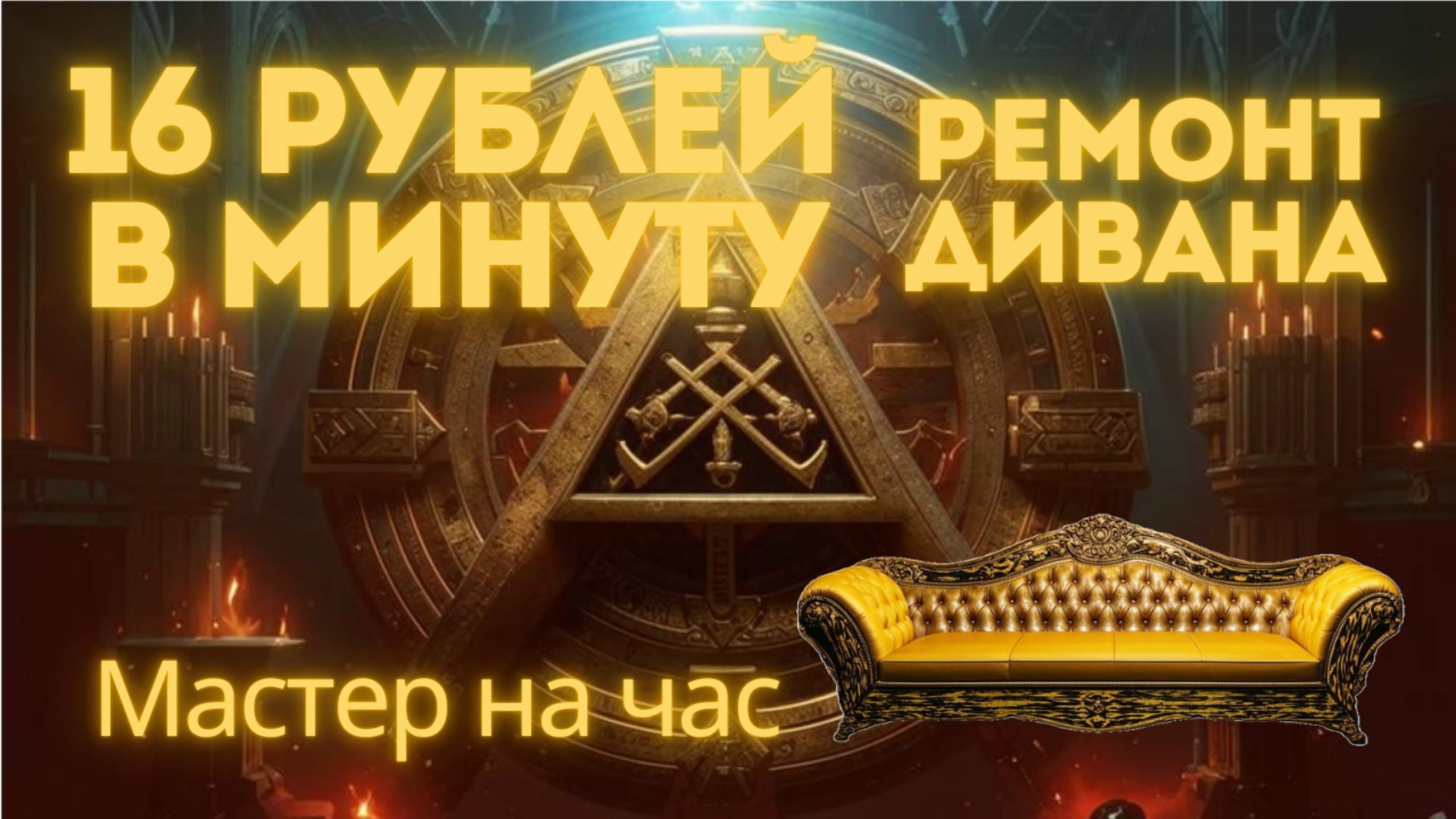 Ремонт дивана. Будни мастера на час.