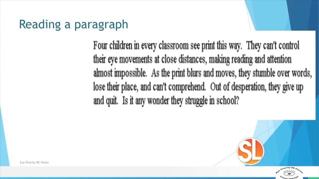 Do you need reading glasses? How Eye Priority RE-Vision can help