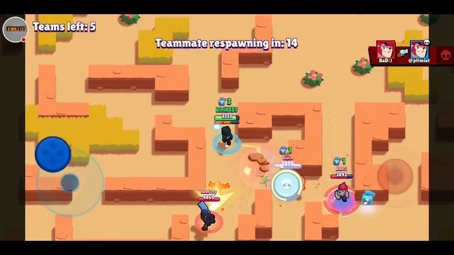 Brawl Stars выбиваемся в топы